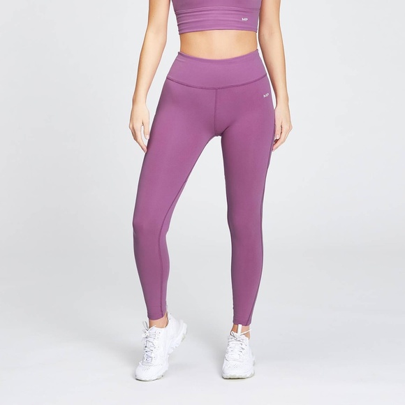 Women's Power Mesh Leggings - Orchid - Picture 2 of 5